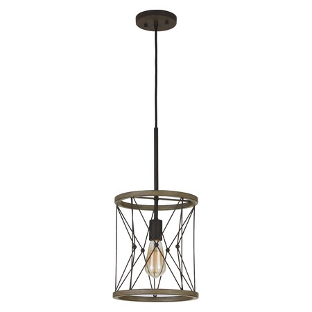 Cal Lighting 60W Modica Metal Pendant (Edison Bulb Not Included) FX-3685-1